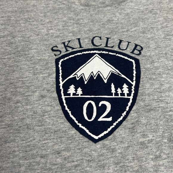 New Janie and Jack Ski Club Long Sleeve Crew Neck Tee 2T - Picture 3 of 4